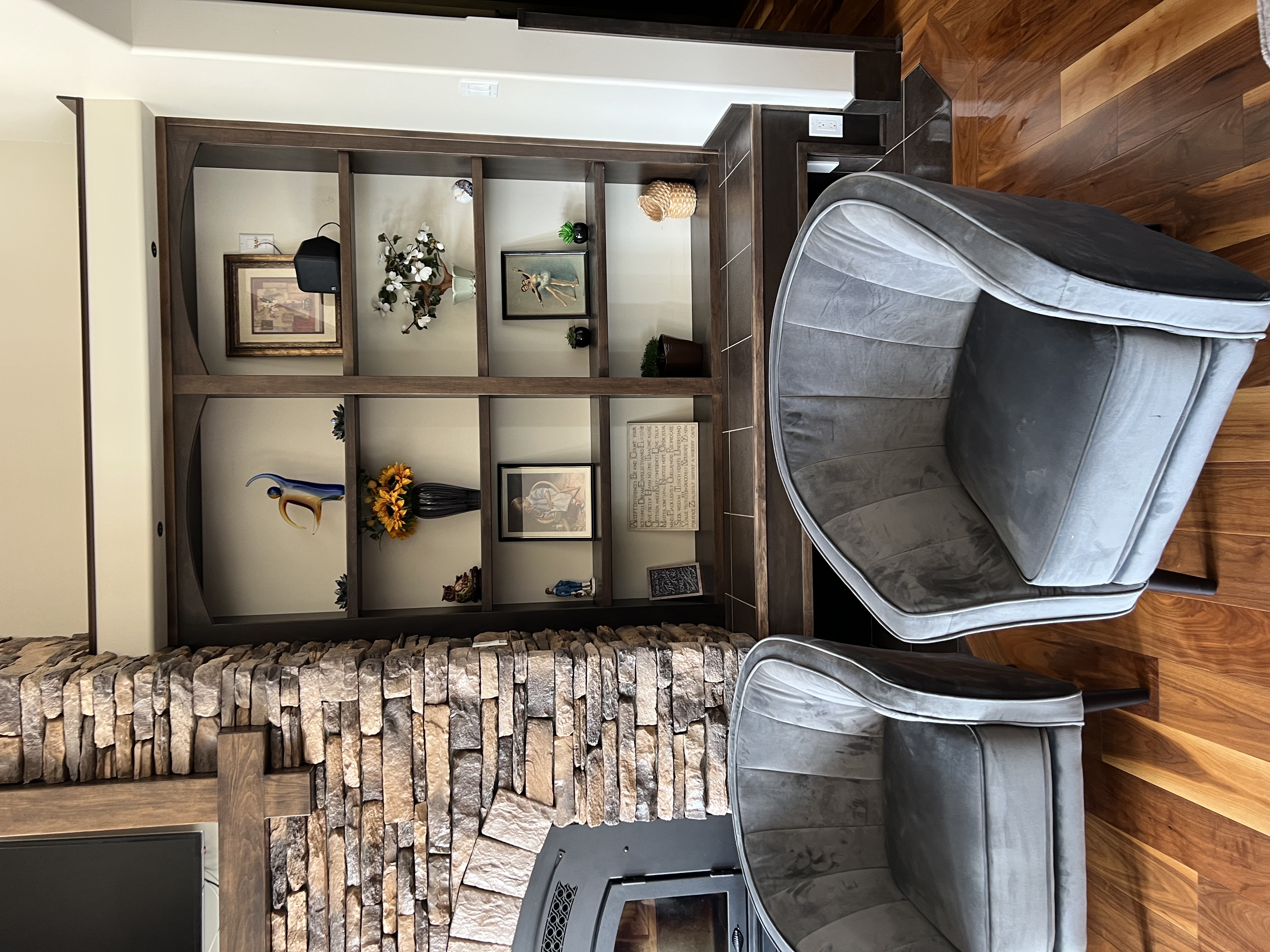 Grand living room inside Hinton Guest House